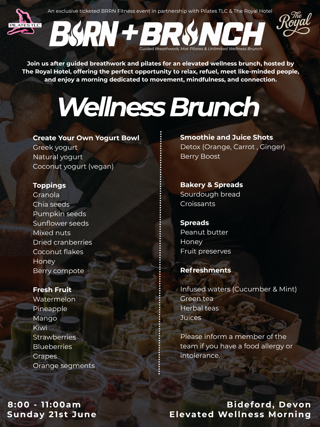 Burn & Brunch (21st June)