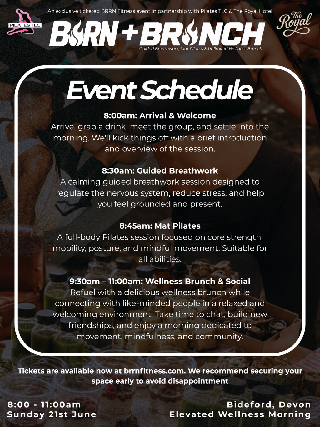 Burn & Brunch (21st June)