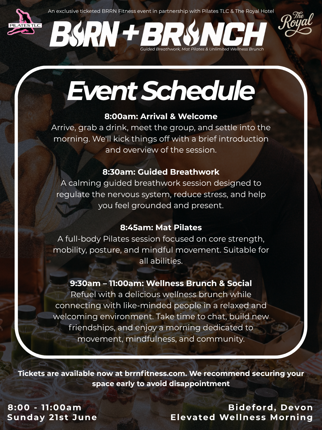 Burn & Brunch (21st June)
