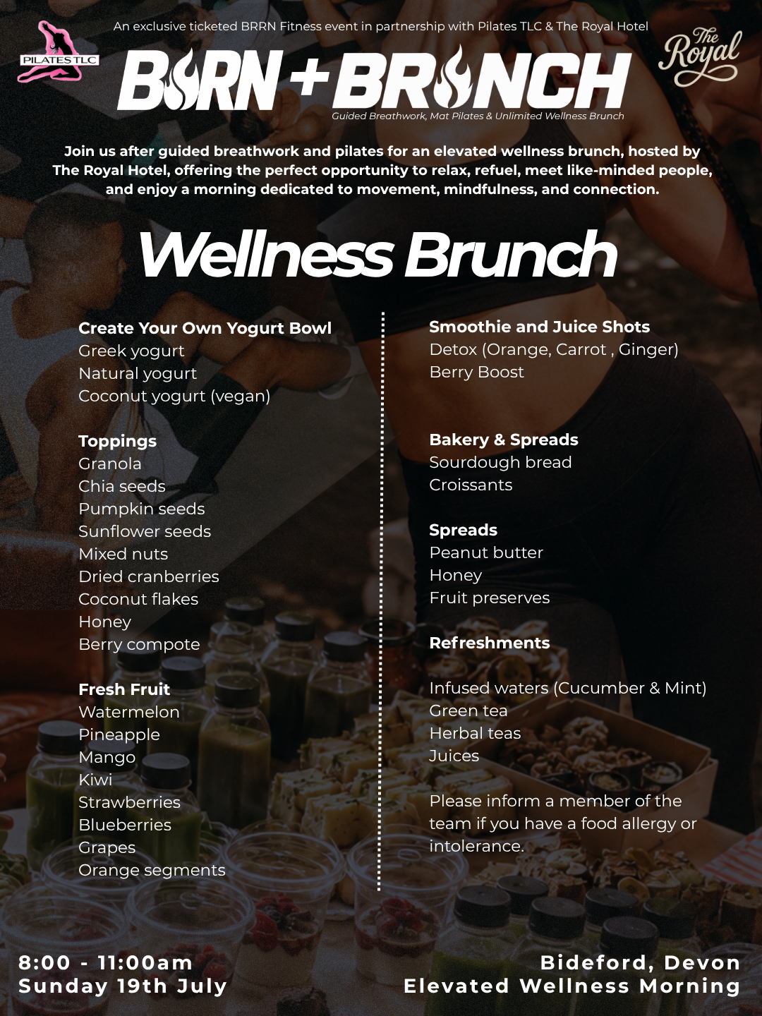 Burn & Brunch (19th July)